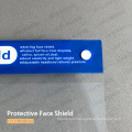 Clear Anti-Fog Face Shield Fand Ajustável